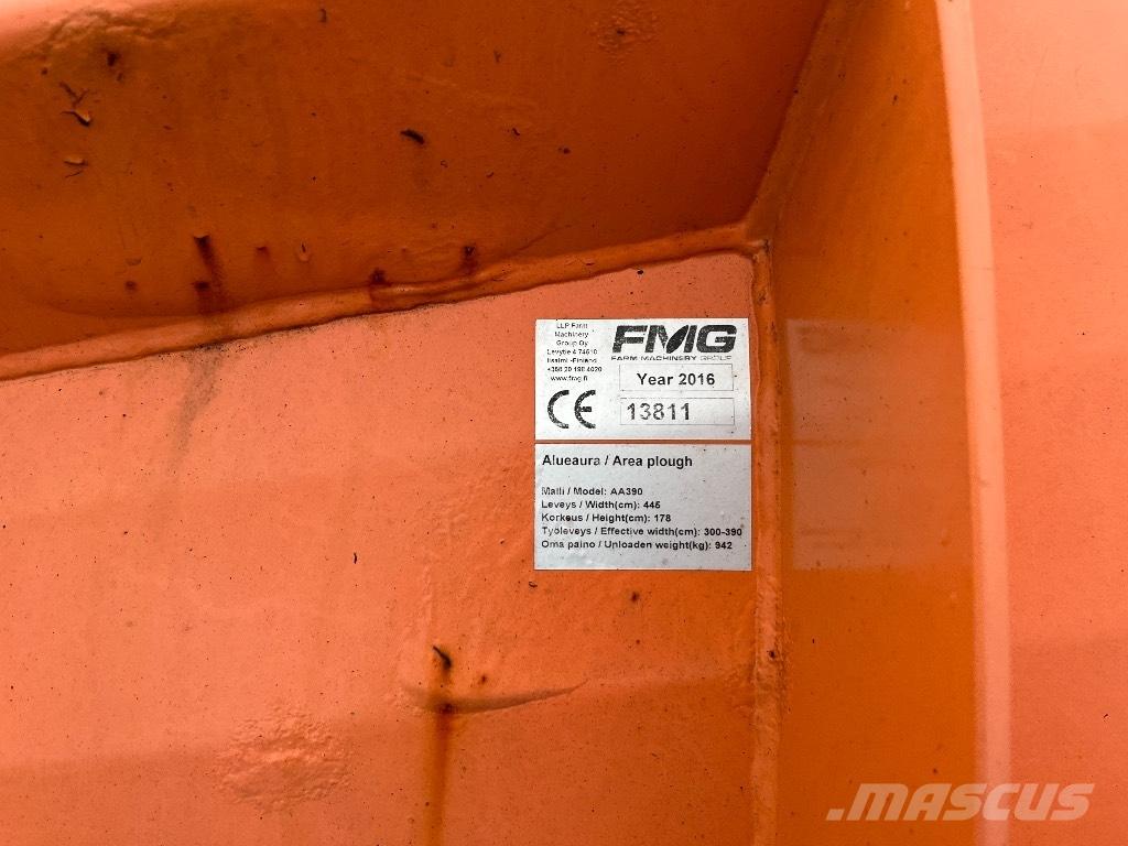 FMG 390 Sneskovle og -plove