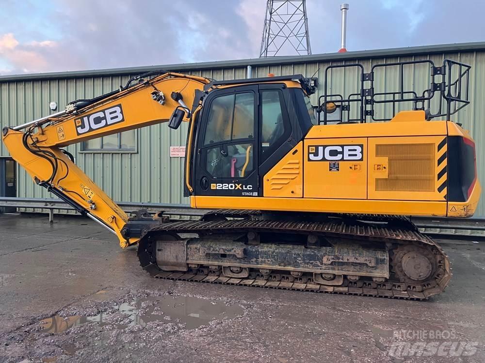 JCB 220 X Series Gravemaskiner på larvebånd