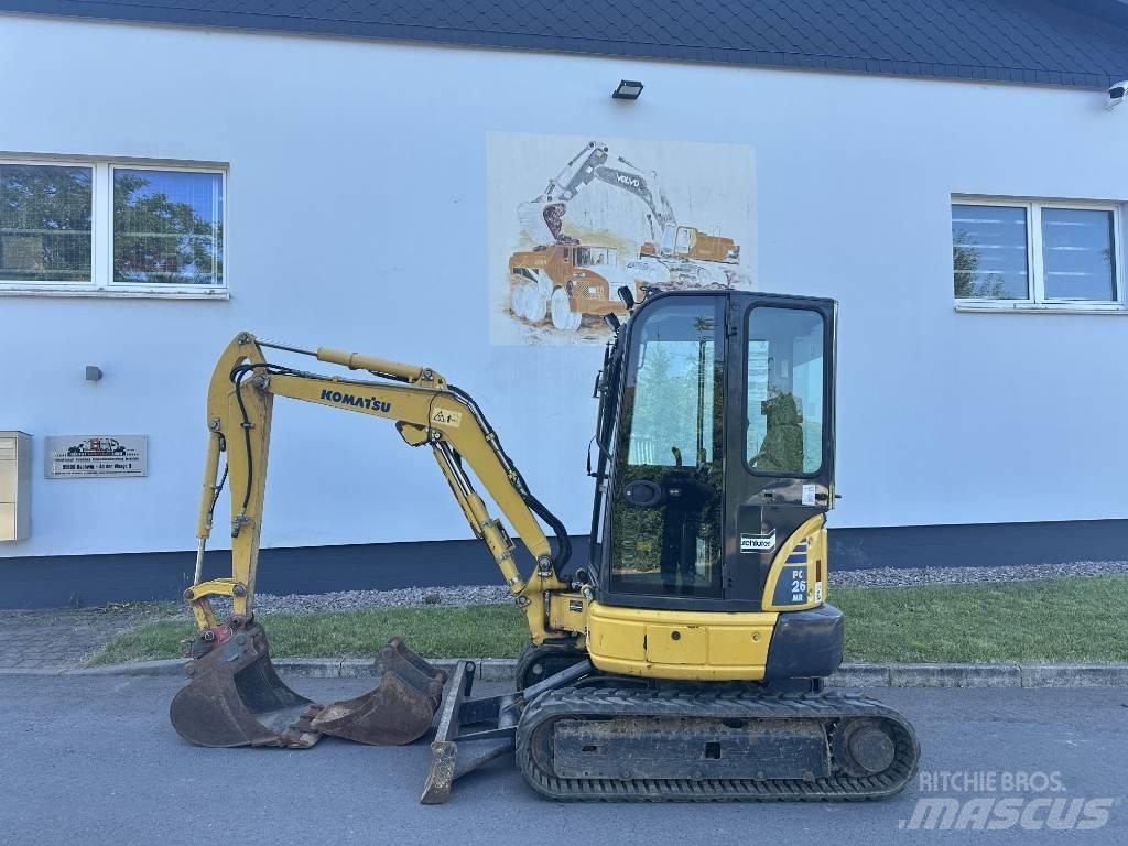 Komatsu PC 26 MR-3 Minigravemaskiner