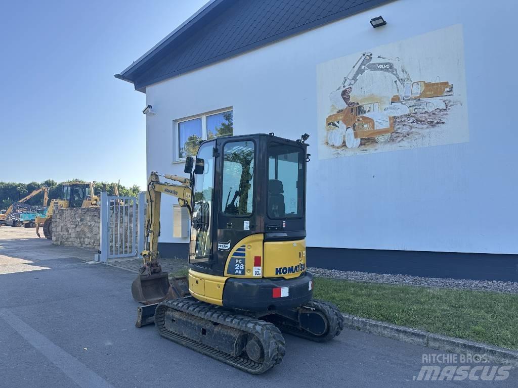 Komatsu PC 26 MR-3 Minigravemaskiner