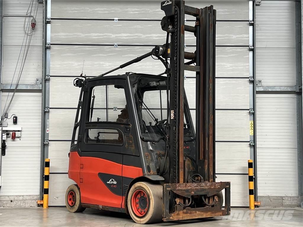 Linde E 40/600 HL El gaffeltrucks
