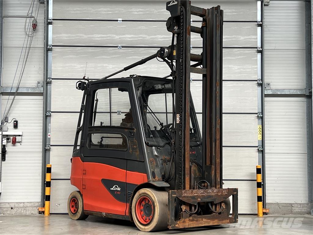 Linde E 40/600 HL El gaffeltrucks