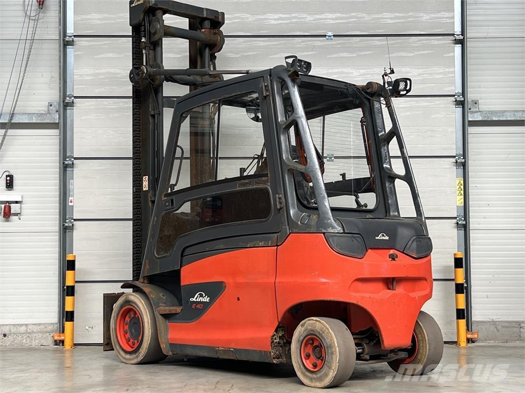 Linde E 40/600 HL El gaffeltrucks