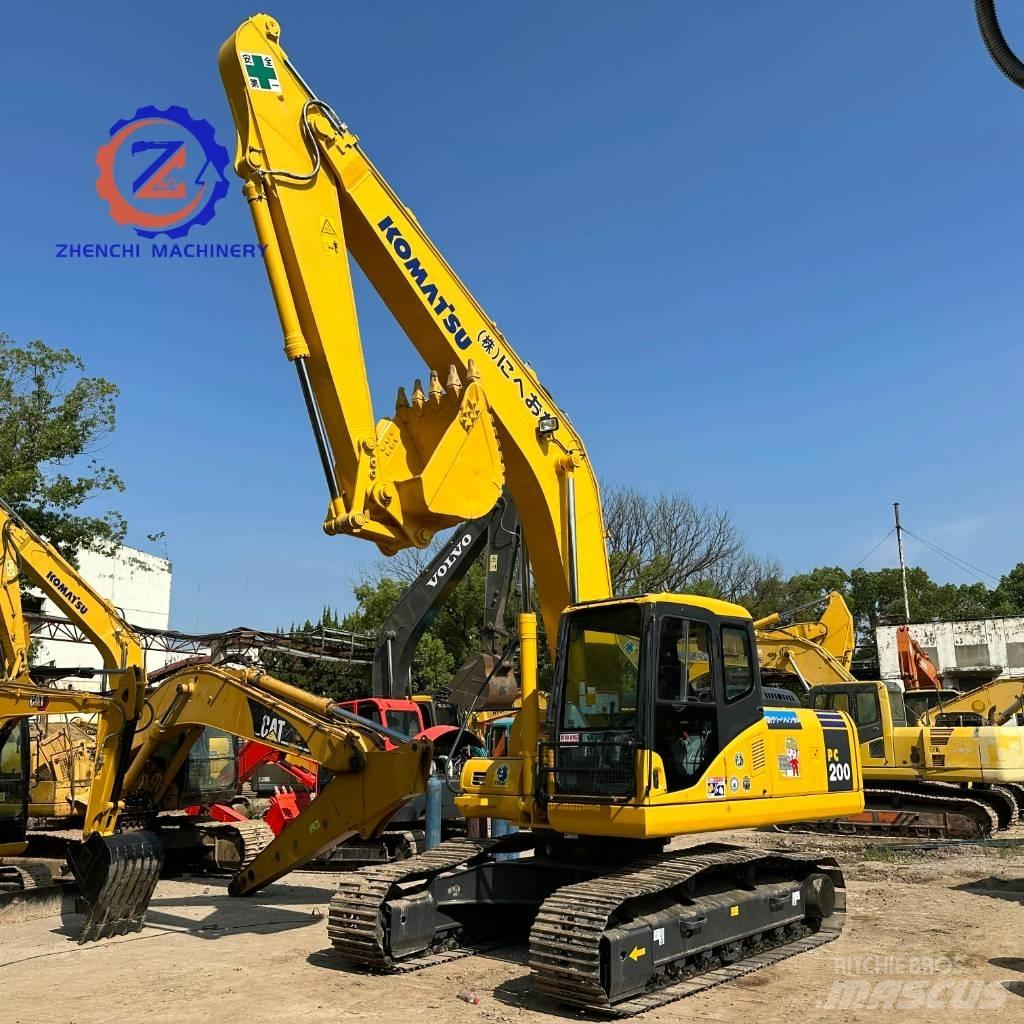 Komatsu PC 200 Gravemaskiner på larvebånd
