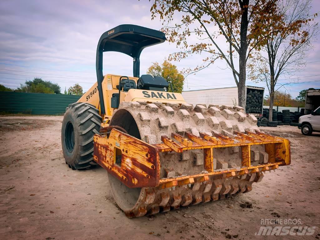 Sakai SV 540 T Enkelt tromle