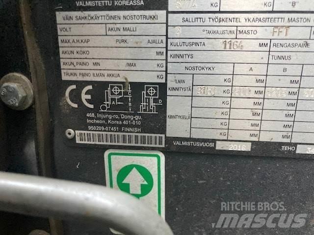 Doosan D35C-7 Diesel gaffeltrucks