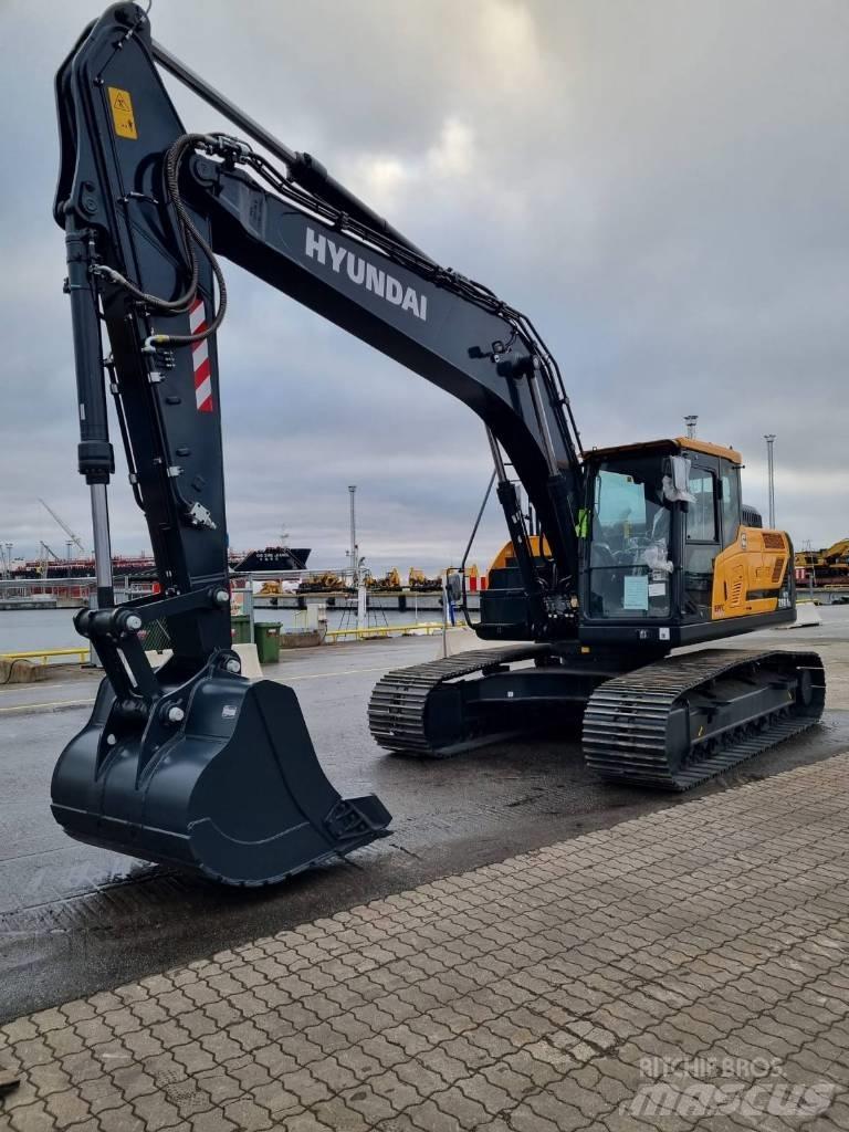 Hyundai HX210AL Gravemaskiner på larvebånd
