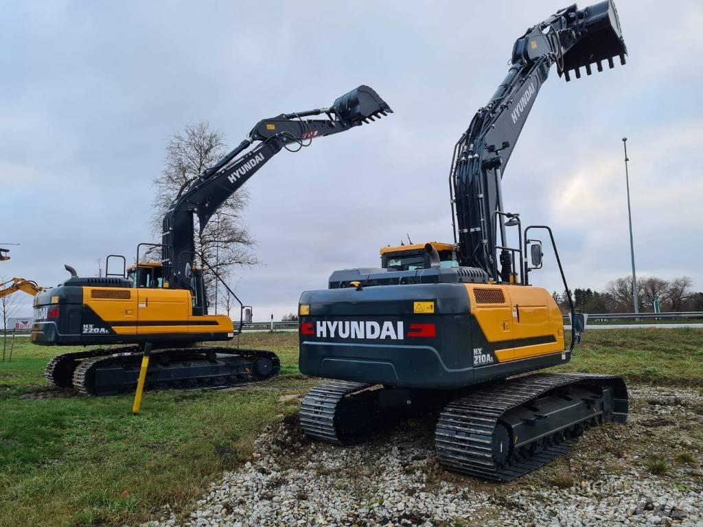 Hyundai HX210AL Gravemaskiner på larvebånd