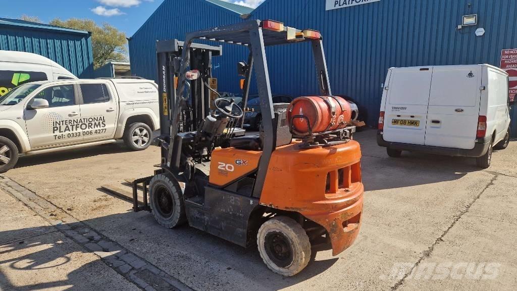 Doosan G 20 G LPG gaffeltrucks