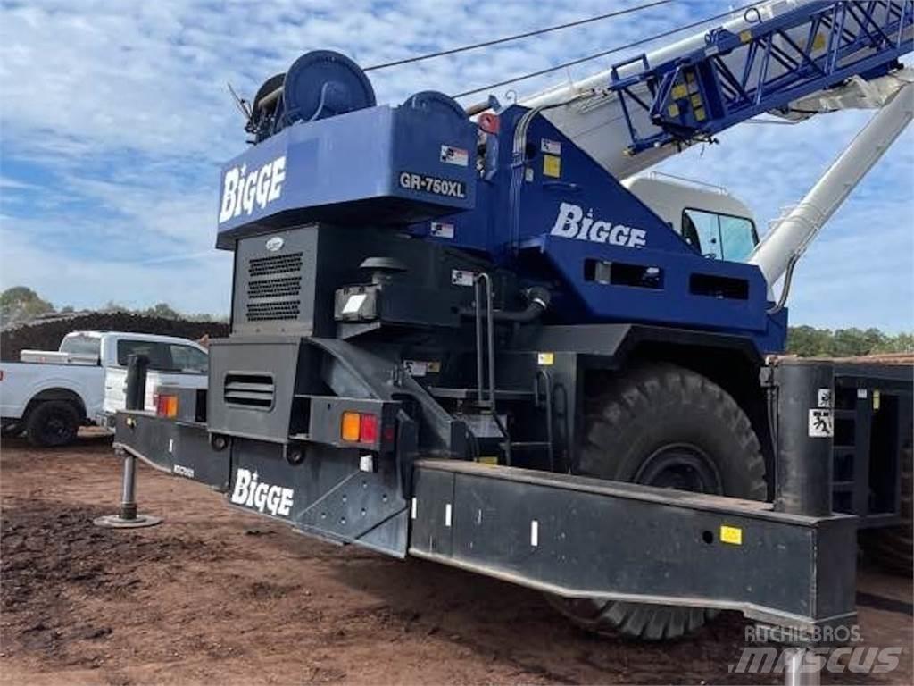 Tadano GR-750XL Kraner til hårdt terræn