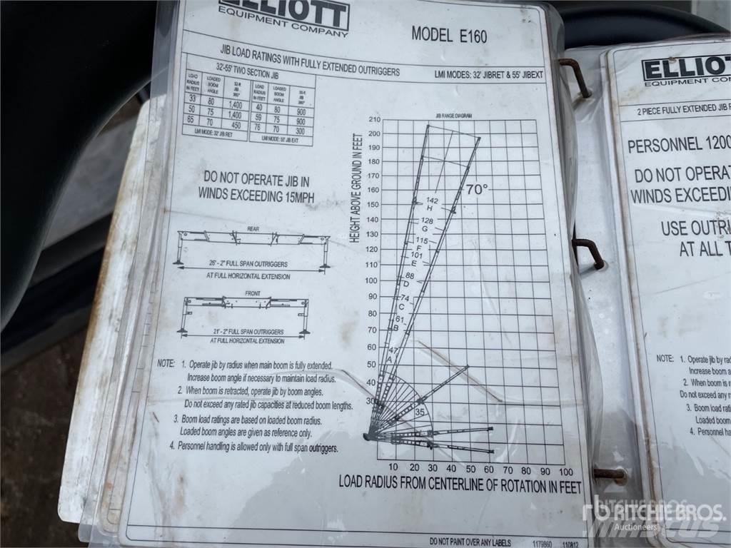 Elliott E160 Lastbil med kran