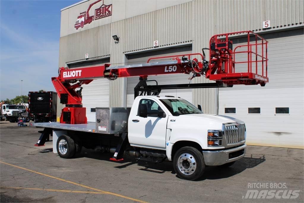 Elliott L50 Lastbil med kran