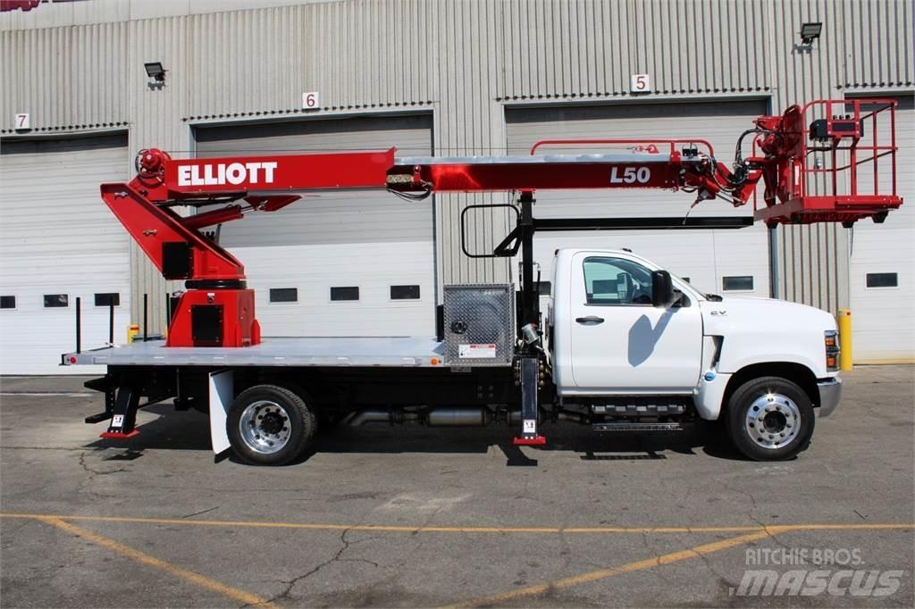 Elliott L50 Lastbil med kran