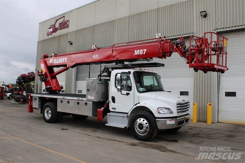 Elliott M87R Lastbil med kran