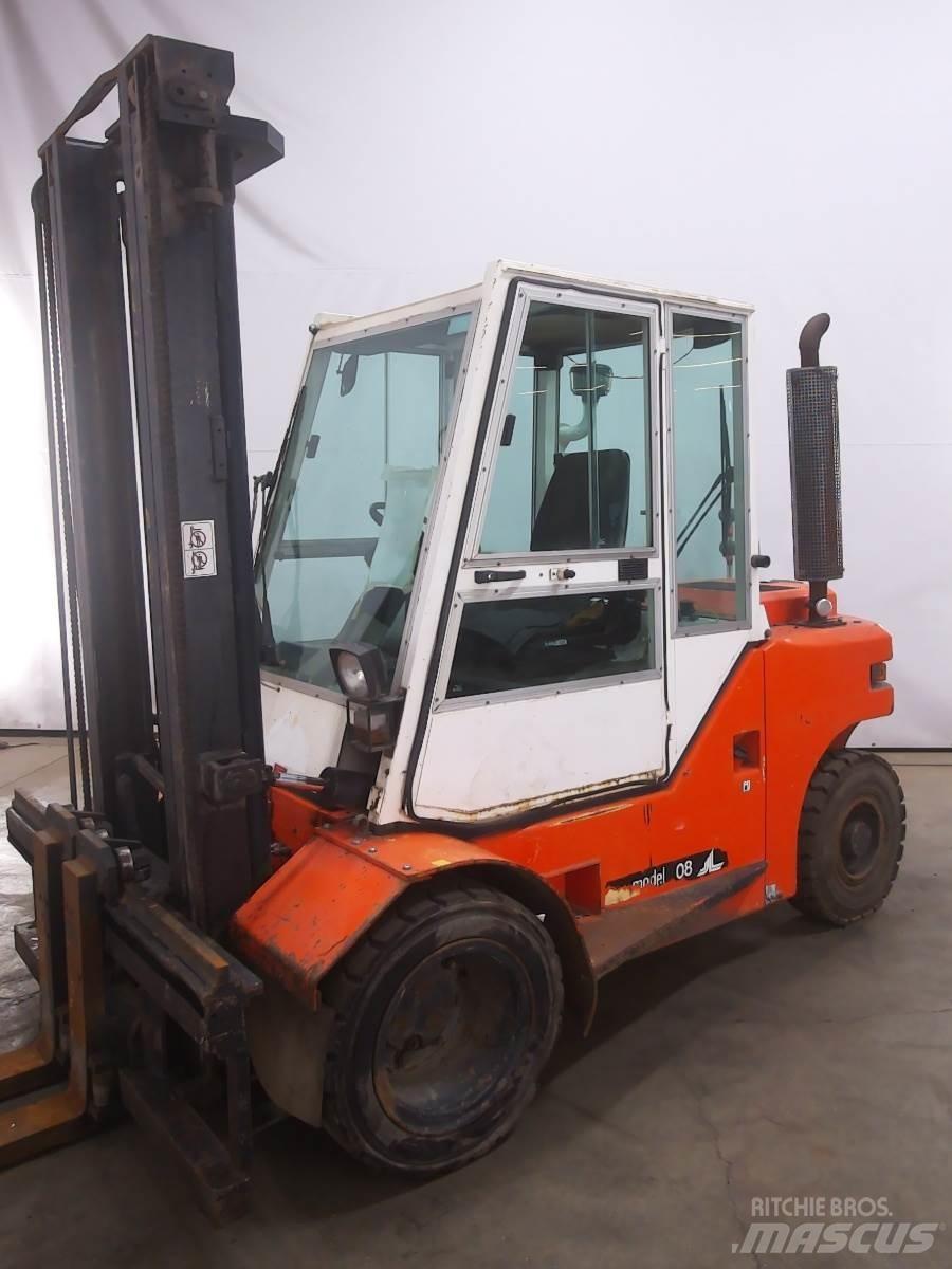 Dantruck 4508 Diesel gaffeltrucks