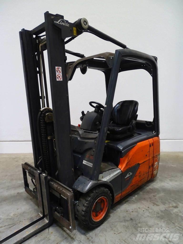 Linde E16-02 El gaffeltrucks