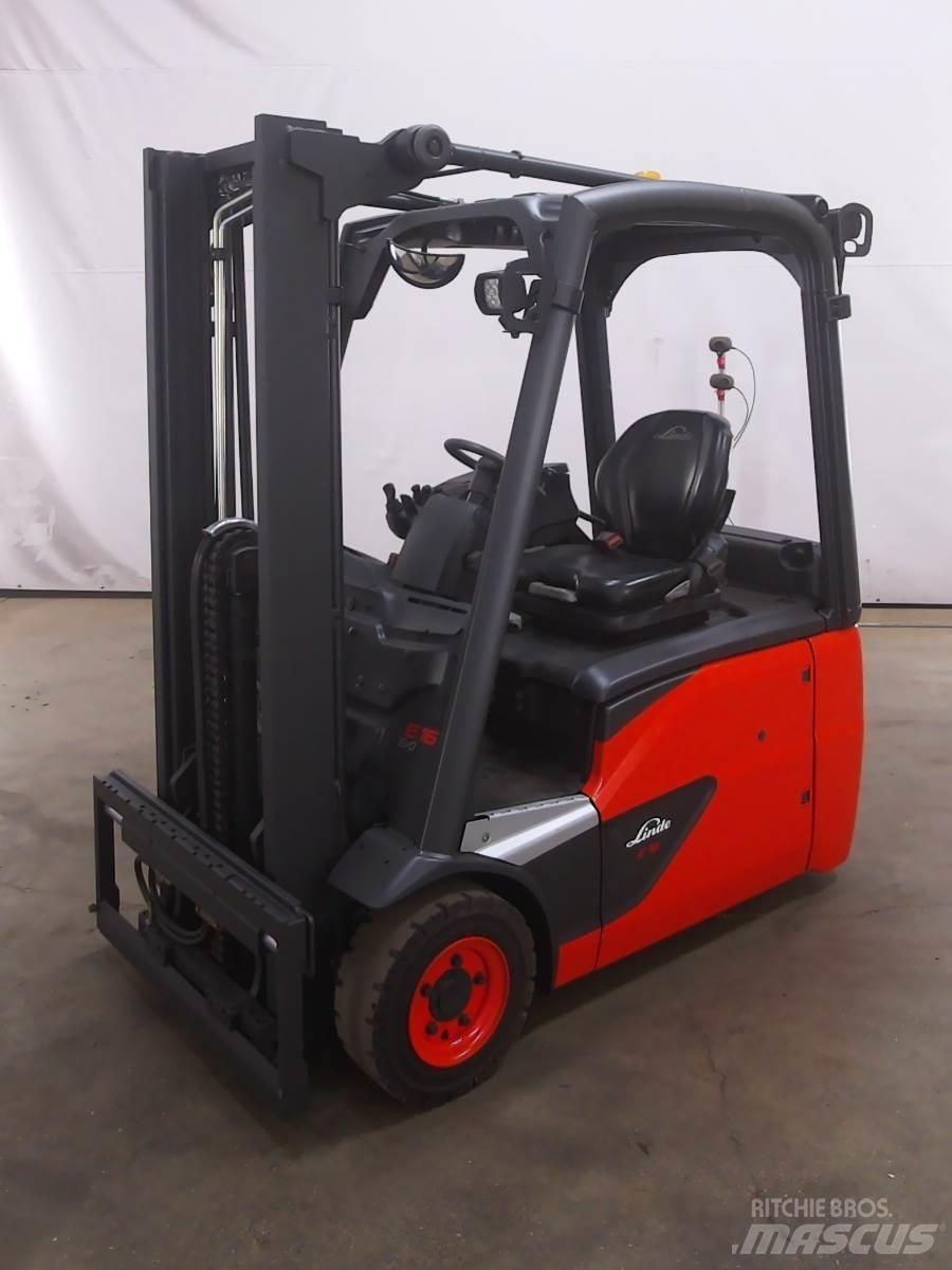 Linde E16-02 El gaffeltrucks