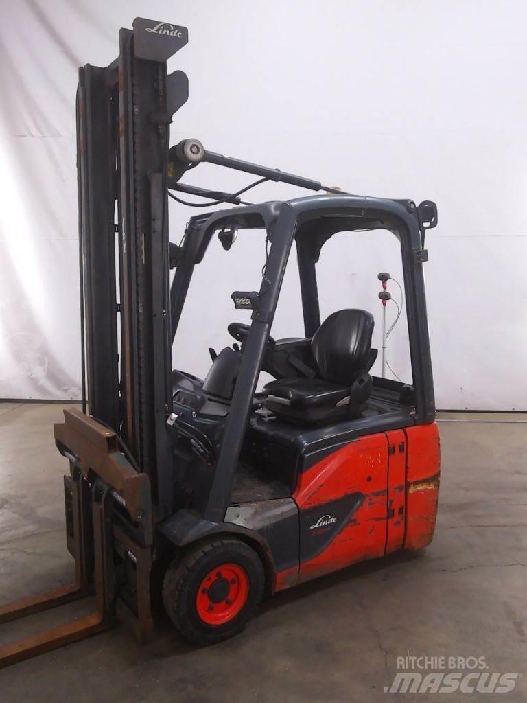 Linde E16C-02 El gaffeltrucks