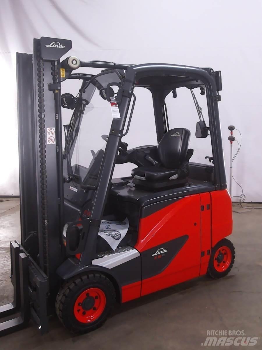 Linde E16PH-02 El gaffeltrucks