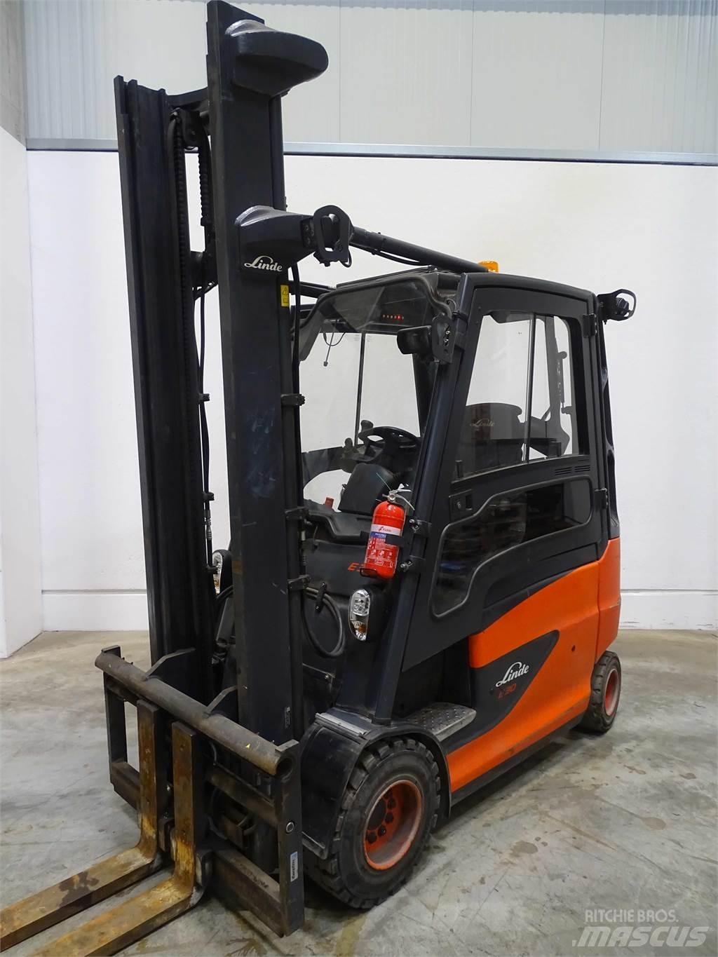 Linde E30 El gaffeltrucks