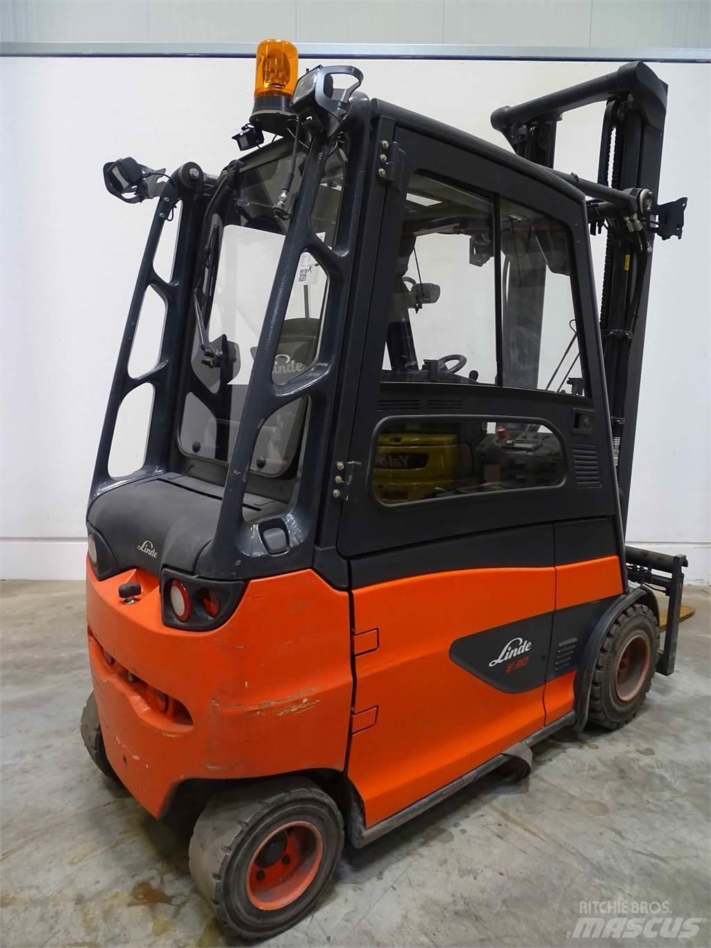 Linde E30 El gaffeltrucks