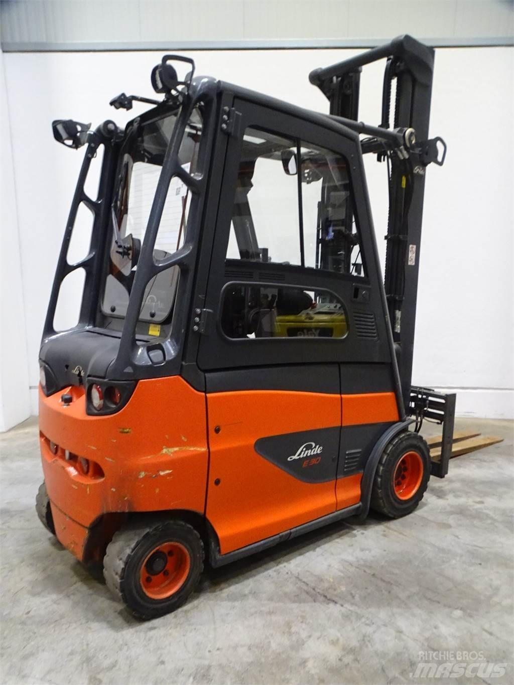 Linde E30H-01/600 El gaffeltrucks