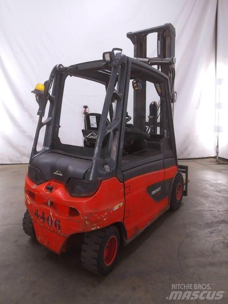 Linde E30L-01 El gaffeltrucks