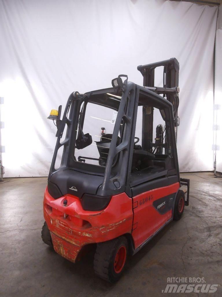 Linde E30L-01 El gaffeltrucks