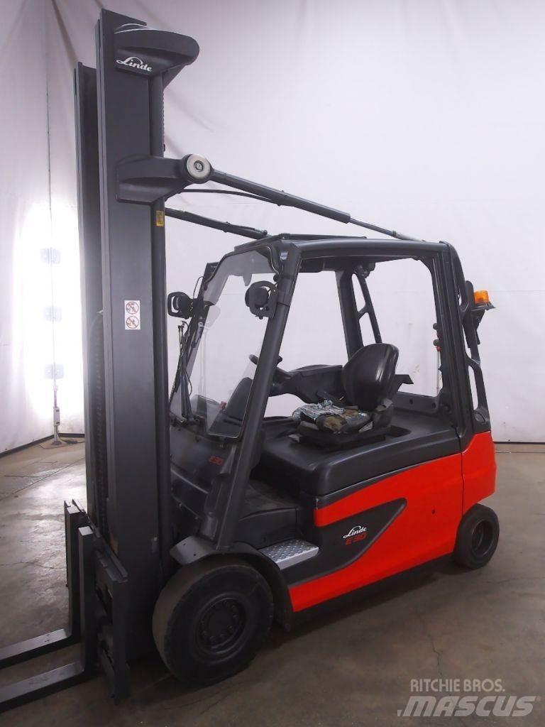 Linde E30L-01 El gaffeltrucks