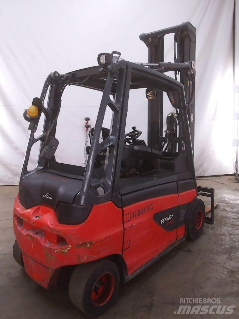 Linde E30L-01 El gaffeltrucks