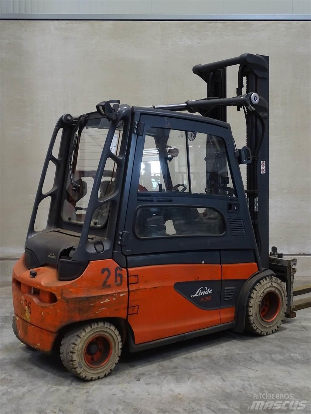 Linde E35L El gaffeltrucks