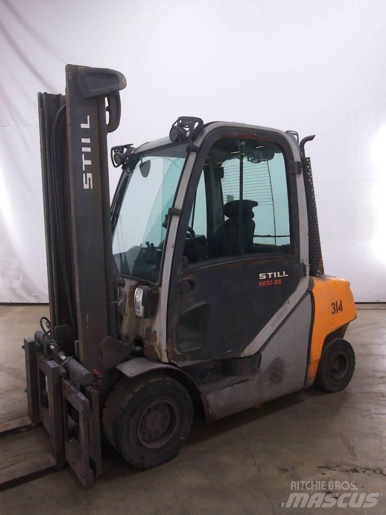 Still RX70-35 Diesel gaffeltrucks