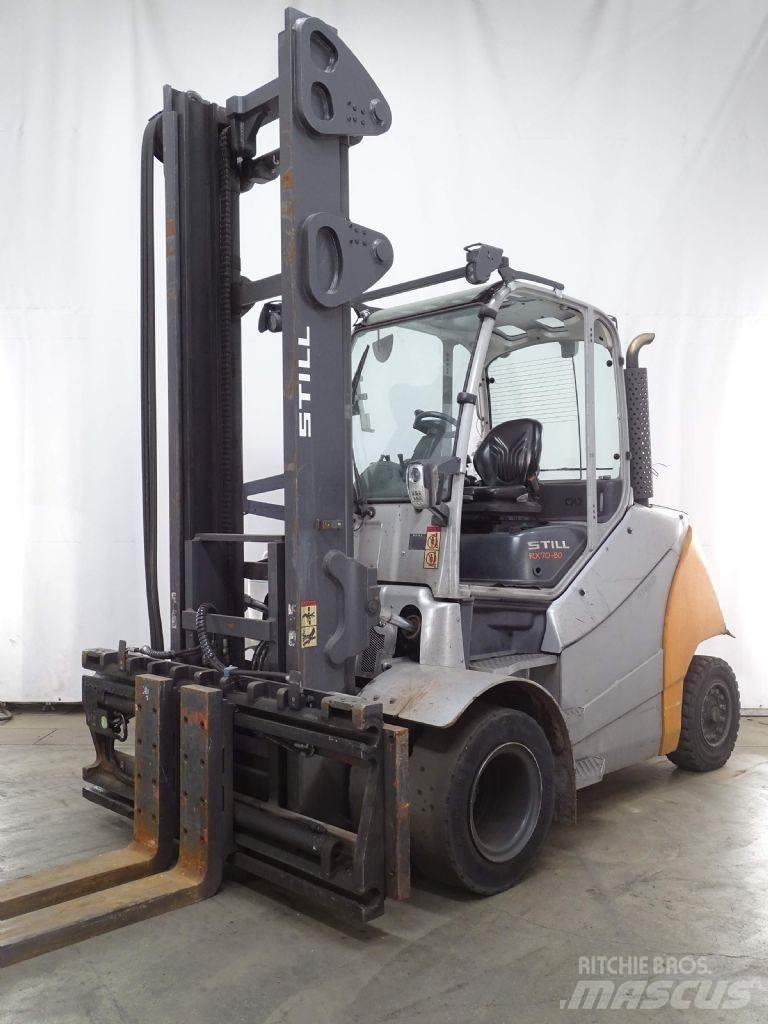 Still RX70-80 Diesel gaffeltrucks