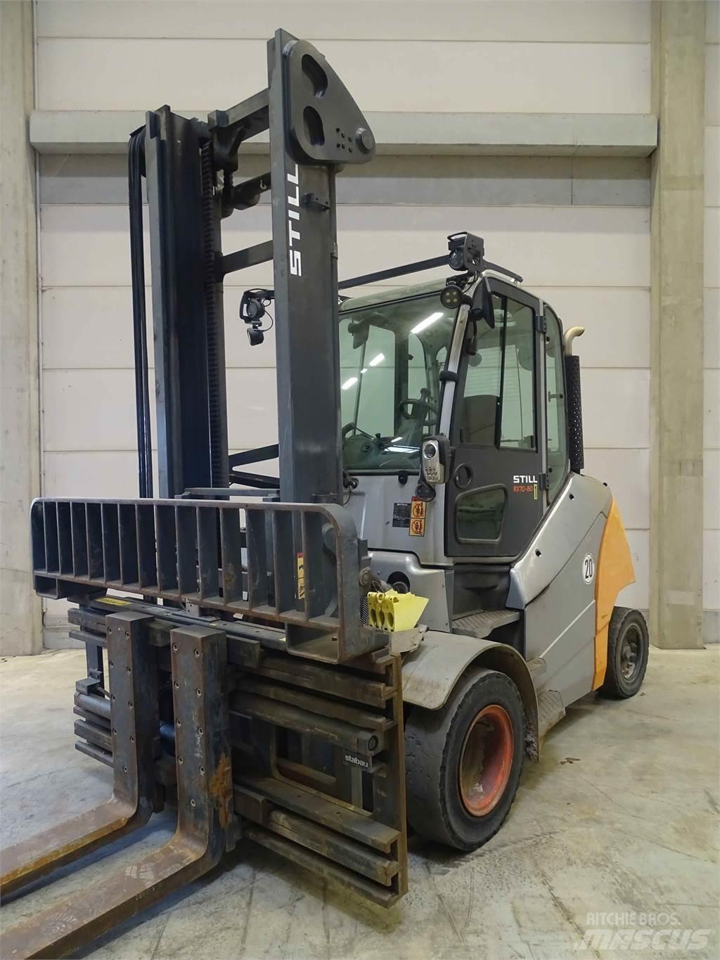 Still RX70-80 Diesel gaffeltrucks