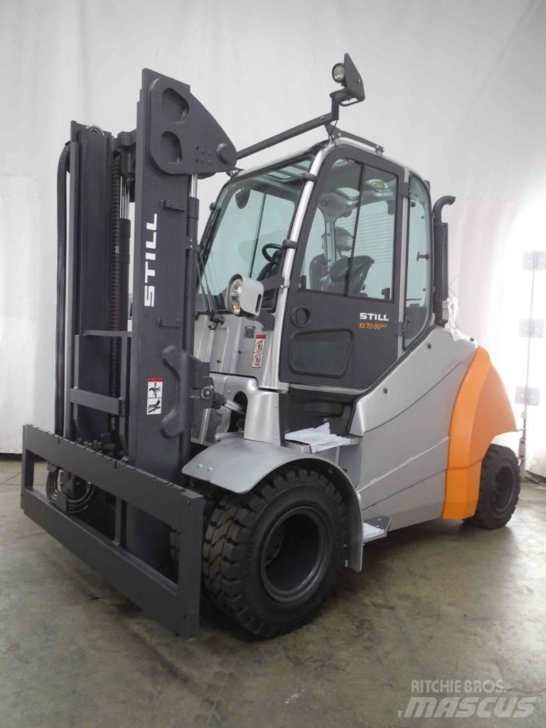 Still RX70-80/900 Diesel gaffeltrucks