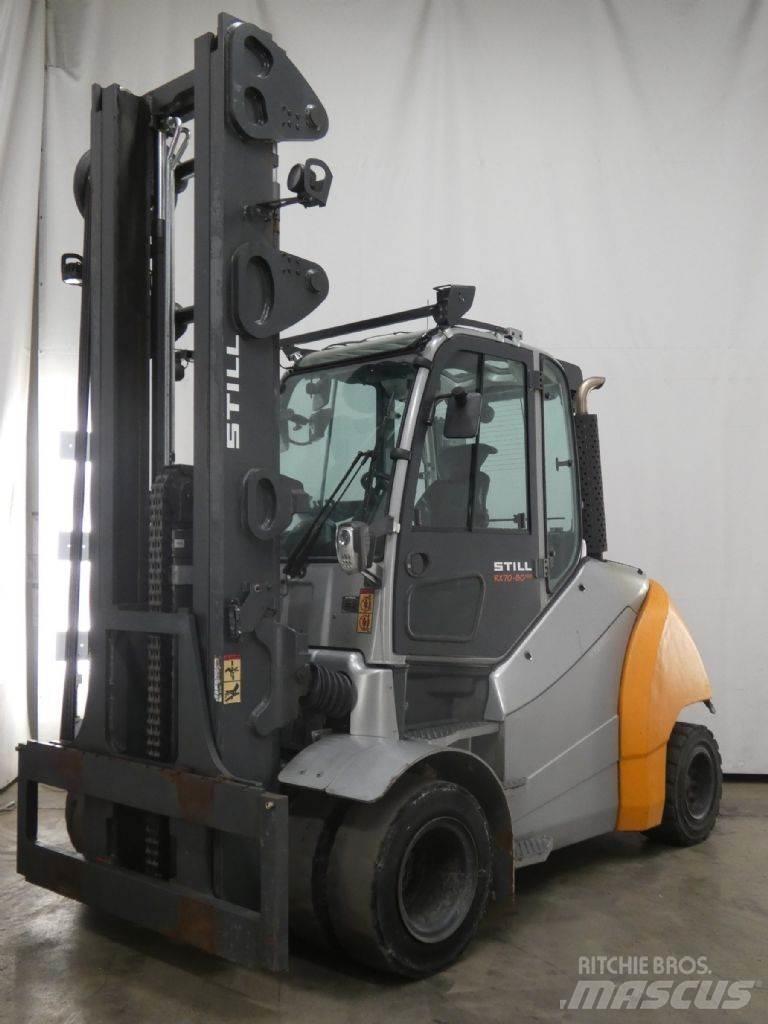 Still RX70-80/900 Diesel gaffeltrucks