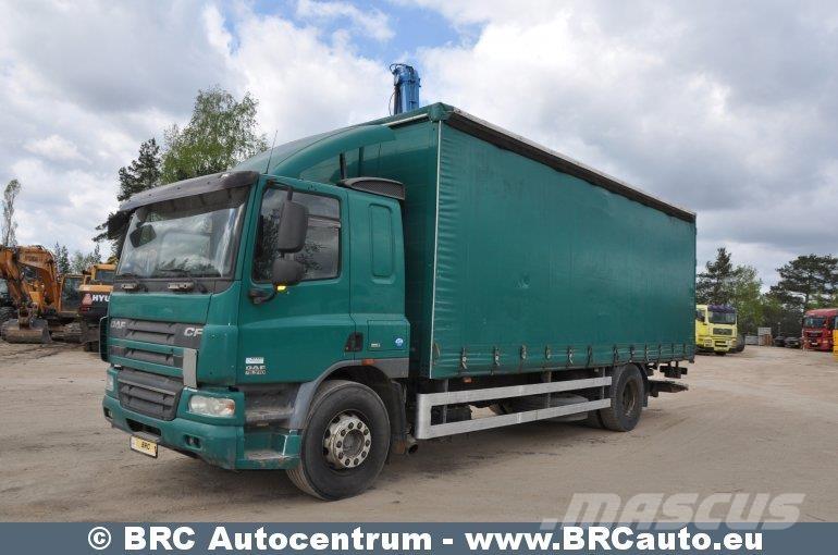 DAF CF 75.310 Lastbil - Gardin