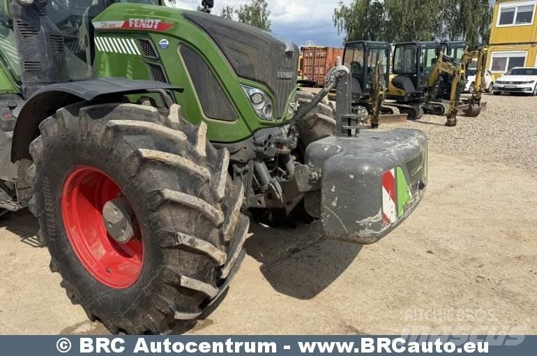 Fendt 724 Vario Traktorer