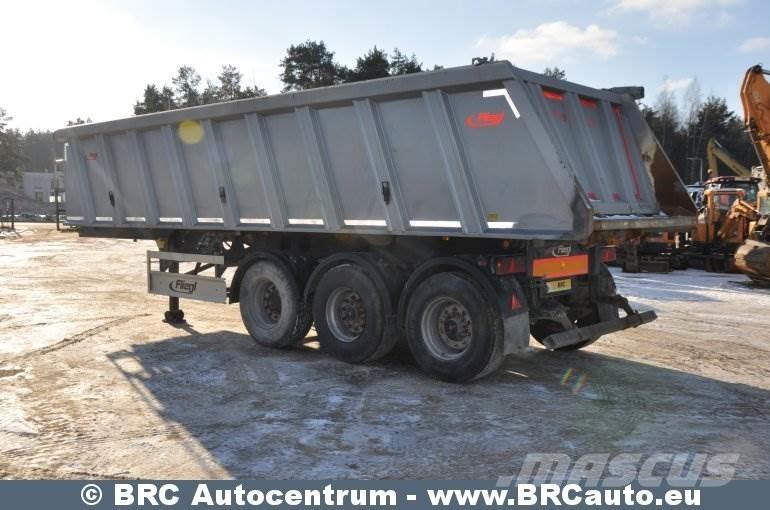 Fliegl DHKS 390 Semi-trailer med tip