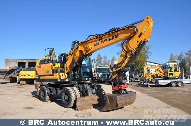 Hyundai HW160 Gravemaskiner på hjul