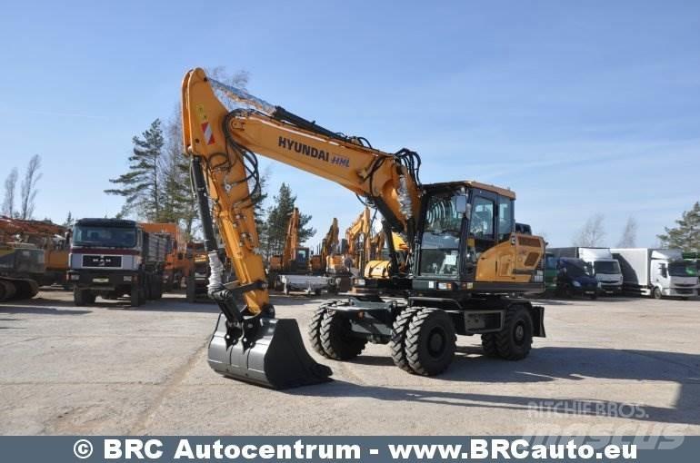 Hyundai HW180 Gravemaskiner på hjul