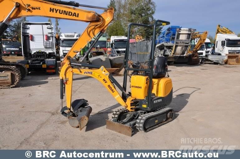 Hyundai HX10A Minigravemaskiner