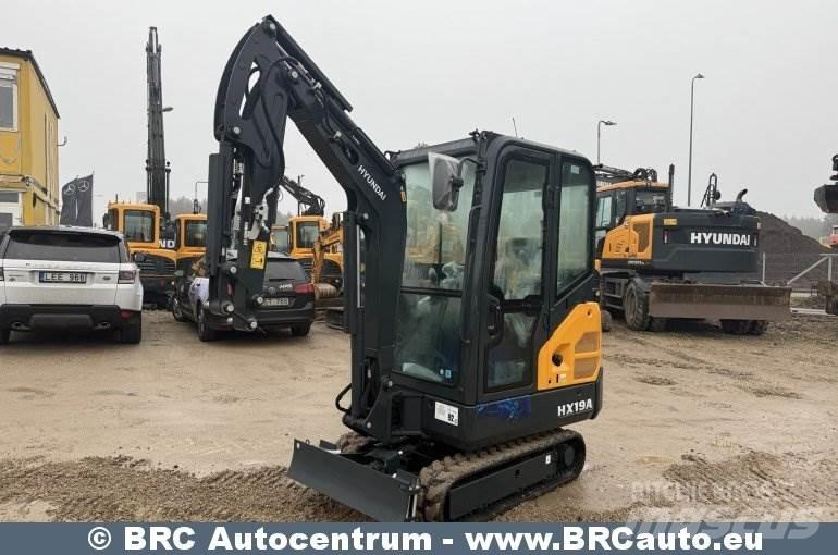 Hyundai HX19A Minigravemaskiner