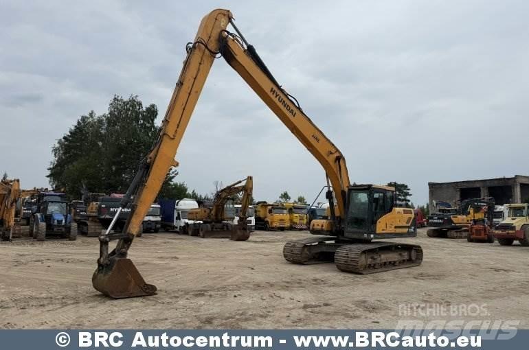 Hyundai HX220LR Gravemaskiner på larvebånd
