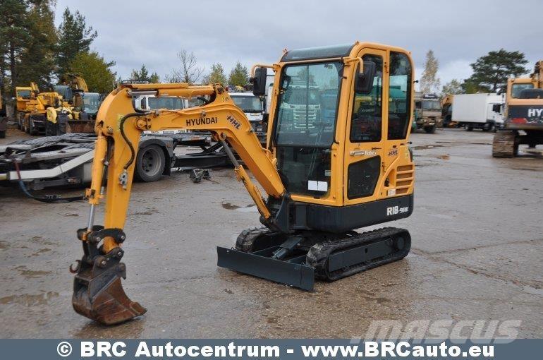 Hyundai R18-9AK Minigravemaskiner