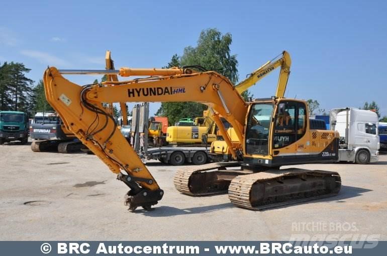 Hyundai R220LC-9A Gravemaskiner på larvebånd