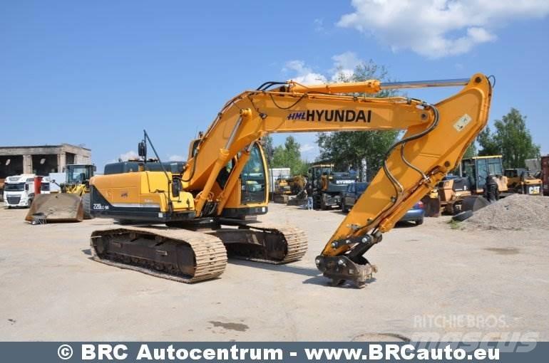 Hyundai R220LC-9A Gravemaskiner på larvebånd