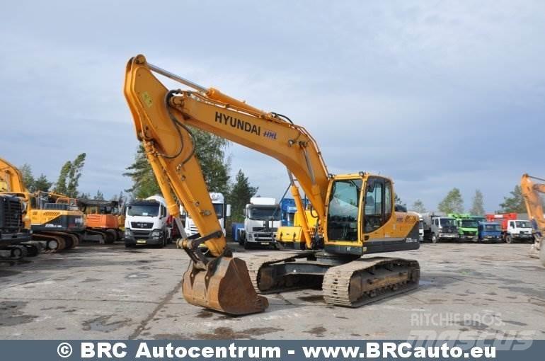 Hyundai R220LC-9S Gravemaskiner på larvebånd