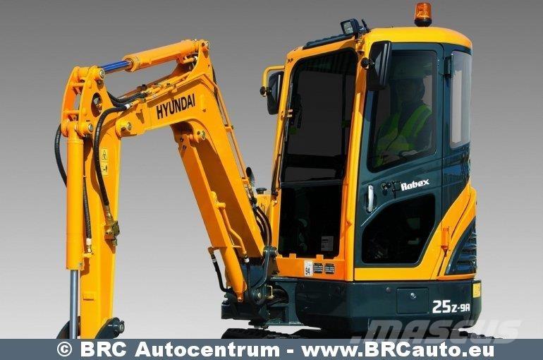 Hyundai R25Z-9AK Minigravemaskiner