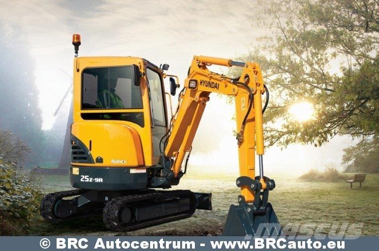 Hyundai R25Z-9AK Minigravemaskiner